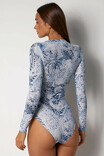 Умный цельный купальник Pitaya Philadelphia SPF-35 Arctic paisley