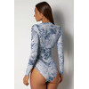 Умный цельный купальник Pitaya Philadelphia SPF-35 Arctic paisley