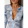 Умный цельный купальник Pitaya Philadelphia SPF-35 Arctic paisley
