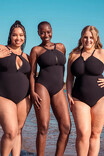 Цельный купальник Curvy Kate CS035606 Zip Tide