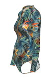 Costum de baie inteligent într-o singură piesă Pitaya Philadelphia SPF-35 Bird of paradise