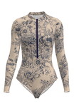Costum de baie inteligent într-o singură piesă Pitaya Philadelphia SPF-35 Desert Rose