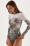 Costum de baie inteligent într-o singură piesă Pitaya Mexico SPF-35 Mistbound Eden