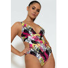Цельный купальник без костей Sea Leopard CS017606 от Curvy Kate