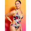 Цельный купальник без костей Sea Leopard CS017606 от Curvy Kate