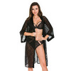 Эротический халат Mediolano Black Cat