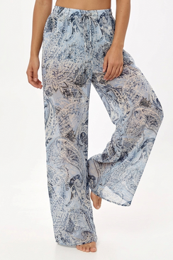 Pantaloni de plajă Pitaya Elba Arctic Paisley
