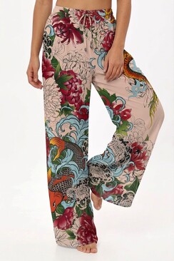 Pantaloni de plajă Pitaya Elba Fish Dragon